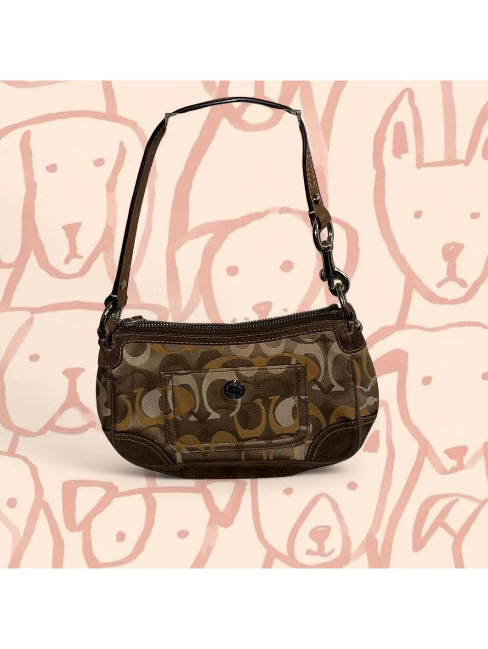 Vintage coach shoulder bag